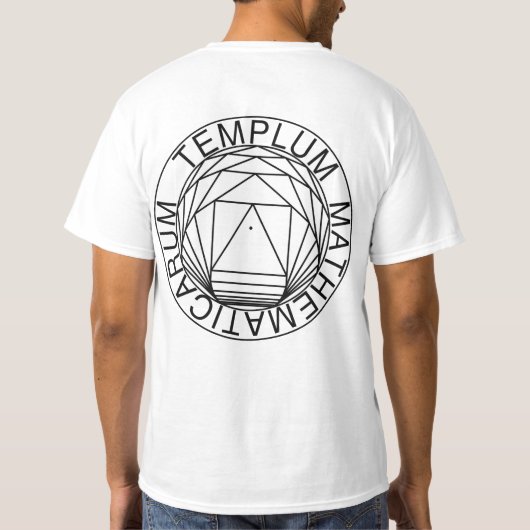 Eulers Formel, Ableitung der Identität T-Shirt (Rückseite)