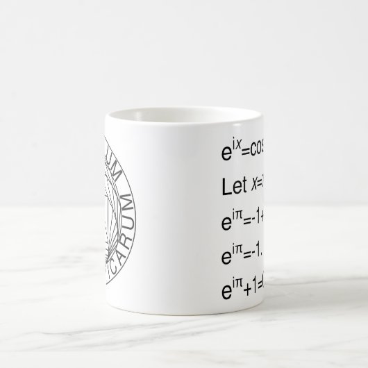 Eulers Formel, Ableitung der Kaffeetasse (Mittel)
