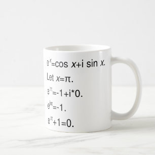 Eulers Formel, Ableitung der Kaffeetasse