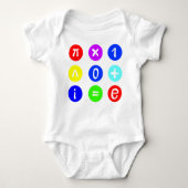 Eulers Formel Baby Strampler (Vorderseite)