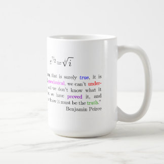 Eulers Identität Kaffeetasse