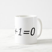 Eulers Identität Kaffeetasse (VorderseiteRechts)