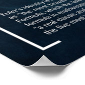 Eulers Identität - Math Poster (Ecke)