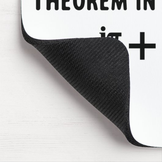 Eulers Identität mousepad (Ecke)