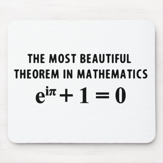 Eulers Identität mousepad (Vorne)