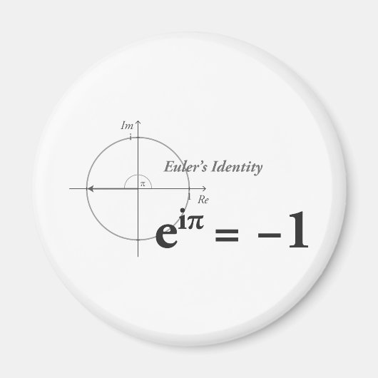 Eulers identitätmathematische Formel Magnet (Vorne)