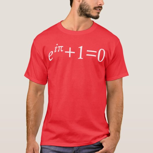 Eulers Identitäts-T - Shirt (Vorderseite)