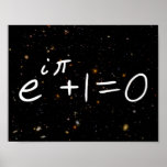 Eulers Identity Deep Field Galaxien Poster<br><div class="desc">Eulers Identity Deep Field Galaxies Poster.</div>