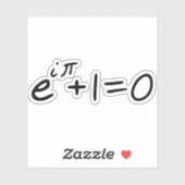 Eulers Identity Euler-Gleichung Aufkleber (Blatt)