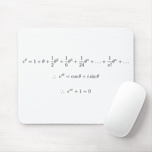 Eulers mousepad (Mit Mouse)