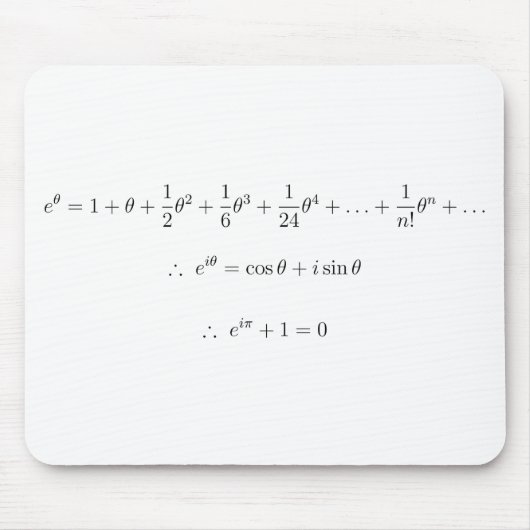 Eulers mousepad (Vorne)