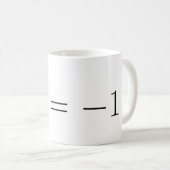 Eulers Tasse für Identitätsmathematik (VorderseiteRechts)
