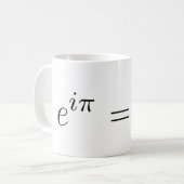 Eulers Tasse für Identitätsmathematik (Vorderseite Links)