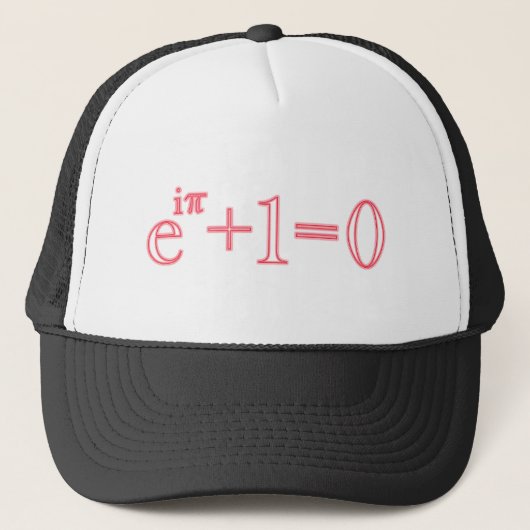 Eulersche Identität Euler's identity Truckerkappe (Vorderseite)