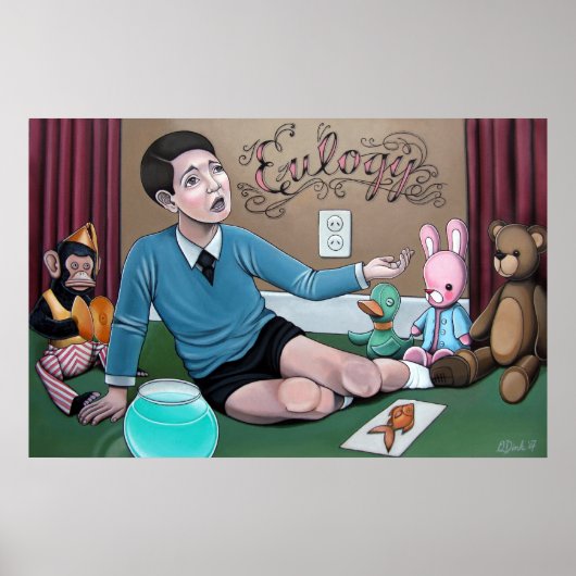 Eulogie Poster (Vorne)