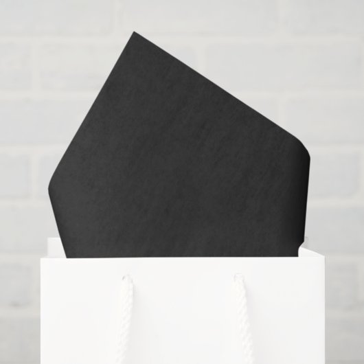 Eunes Schwarzes Gewebpapier Seidenpapier (Geschenktüte)