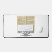 Eunice Foote Climate Change Pioneer Schreibtischunterlage (Tastatur & Maus)