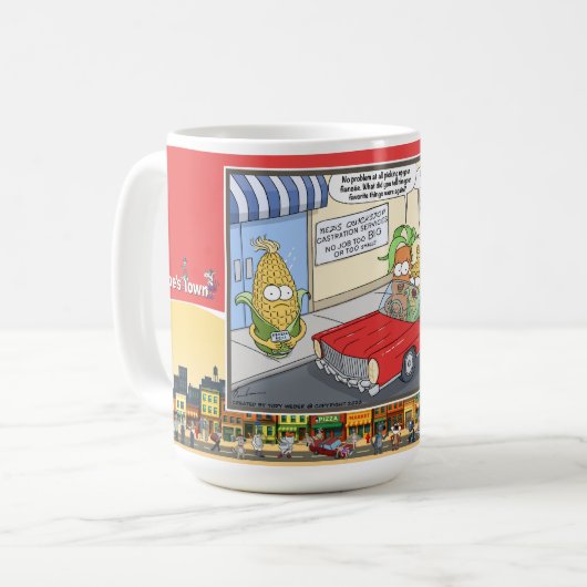 Eunuch Corn | Congrats on Being Single Classic Kaffeetasse (Vorderseite Links)