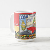 Eunuch Corn | Glückwunsch zum Single-Klassiker Kaffeetasse (Vorderseite Links)
