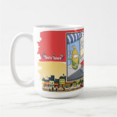 Eunuch Corn | Glückwunsch zum Single-Klassiker Kaffeetasse (Links)