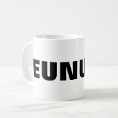 EUNUCH KAFFEETASSE (Vorderseite Links)