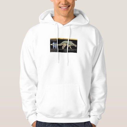 Euoplocephalus - Biology Jurassic Dinosaur Hoodie (Vorderseite)