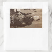 Euphemia Amelia Nightingale Allen Rechteckiger Aufkleber (Tasche)