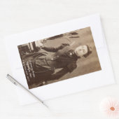 Euphemia Amelia Nightingale Allen Rechteckiger Aufkleber (Umschlag)