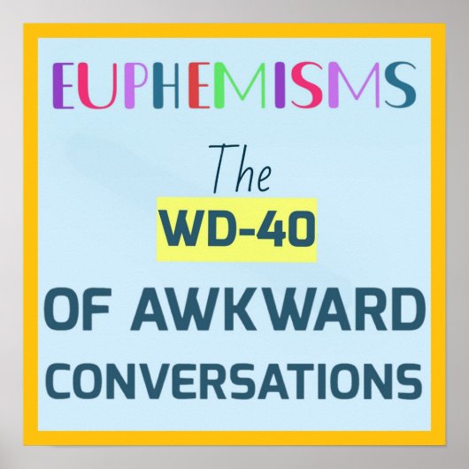 EUPHEMISMEN POSTER (Vorne)