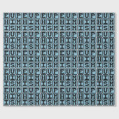 Euphemismus, Sneaky Crudeness Geschenkpapier (Flach)