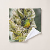 Euphonie, Vogelfotografie von Belize Badhandtuch Set (Waschlappen)