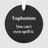 Euphonium Attitude! Ornament (Vorderseite)