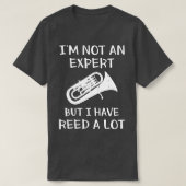 Euphonium Baritone Marching Tuba Brass Instrument T-Shirt (Design vorne)