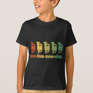 Euphonium Brass Horn High School Marching Band Jaz T-Shirt