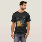 Euphonium Cat Slapping Euphoniumist T-Shirt (Vorne ganz)