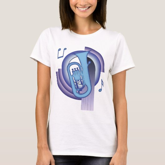 Euphonium Deco2 T-Shirt (Vorderseite)