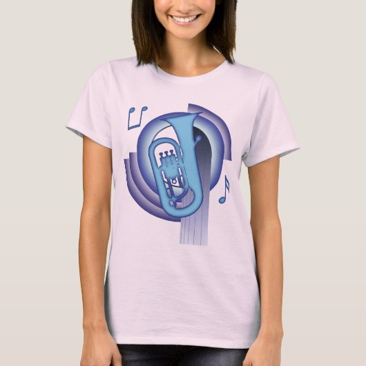 Euphonium Deco2 T-Shirt (Vorderseite)