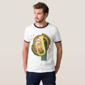 Euphonium-Deko T-Shirt (Vorne ganz)