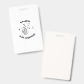 Euphonium ist meine Supermacht Ausweis (Vorder- & Rückseite)