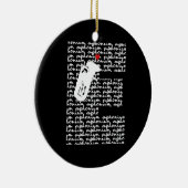 Euphonium Letter E Keramik Ornament (Rechts)