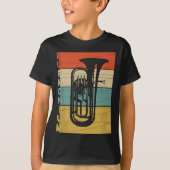 Euphonium Marching Band Geschenk T-Shirt (Vorderseite)