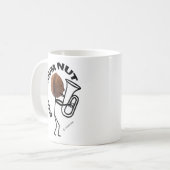 Euphonium Nut Kaffeetasse (Vorderseite Links)