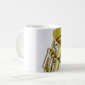 Euphonium-oder Bariton-Kaffee-Tasse Kaffeetasse (Vorderseite Links)