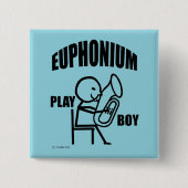 Euphonium Play Boy Button (Vorderseite)