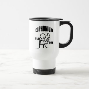 Euphonium Play Boy Travel Mug Reisebecher