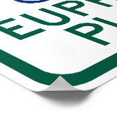 Euphonium Players Parken Poster (Ecke)