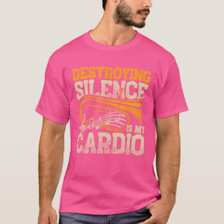 Euphonium Zerstört Stille Ist Cardio lustig T-Shirt