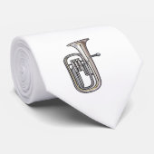 Euphoniummessinginstrumentmusik realistic.png krawatte (Gerollt)