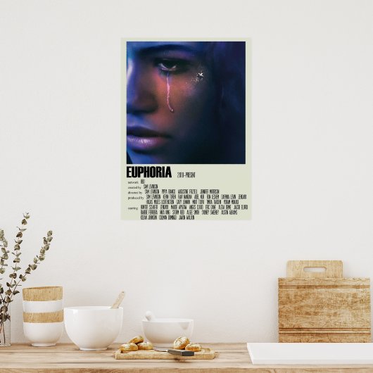 Euphoria Alternative Art TV Show Large 2 Poster (Küche)
