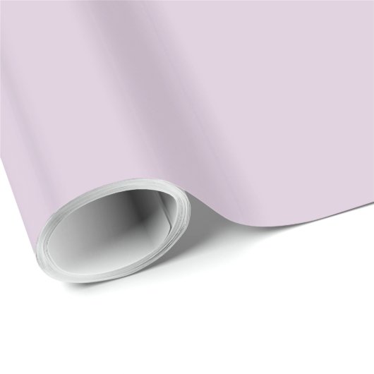 Euphoric Lilac Lila Solid Color Geschenkpapier (Rolleneckpunkt)